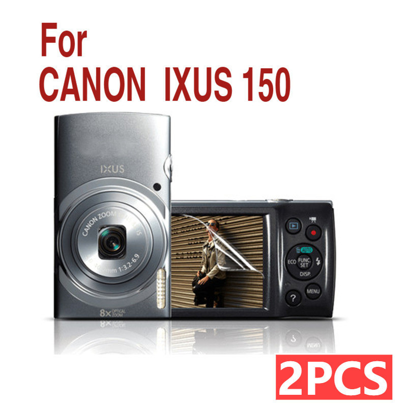 2 ชิ ้ นสําหรับ Canon IXUS 150 หน ้ าจอกล ้ องป ้ องกันฟิล ์ มกระจกนิรภัยฟิล ์ ม