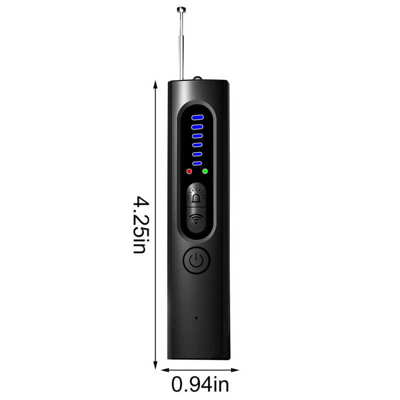 ➧ Hidden Anti Spy Bug Detector, RF Scanner Detector For GPS Tracker Wireless Listening Device Cam