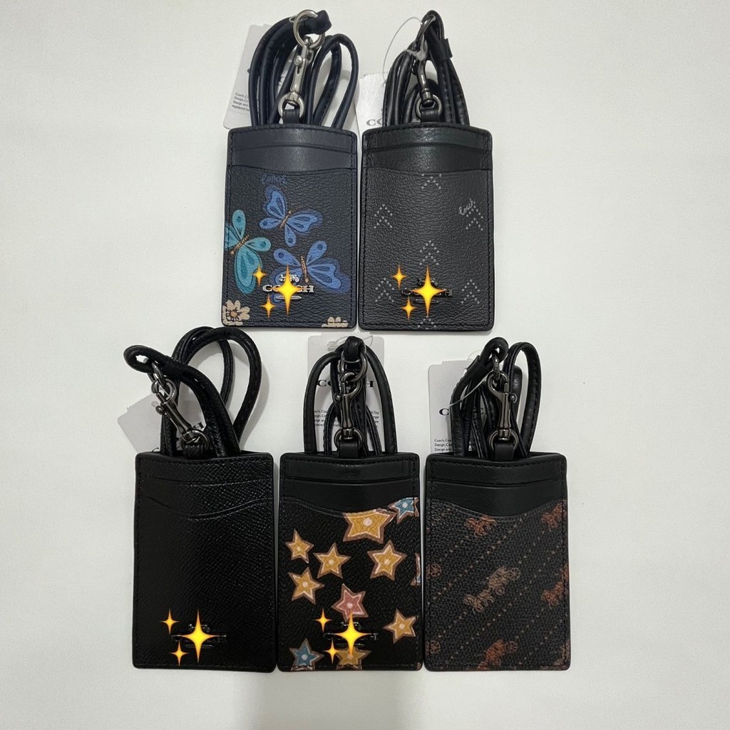 Lv New Leather Work Badge/name Badge/document Holder/bus Card Holder/campus Card Holder Customized Hanging Neck Style