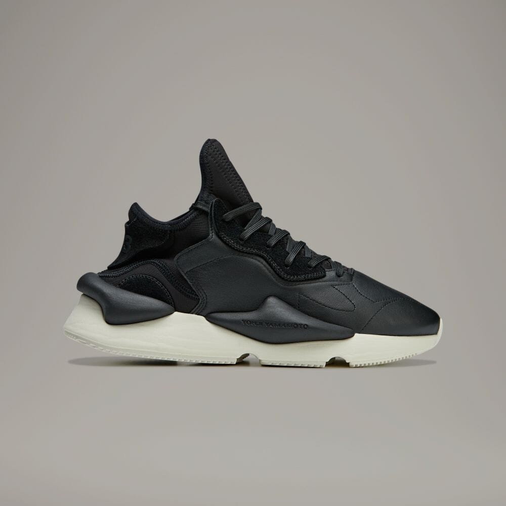 Adidas Y-3 Kaiwa รองเท้าผ้าใบ สีดํา Y-3 Unisex Id5429
