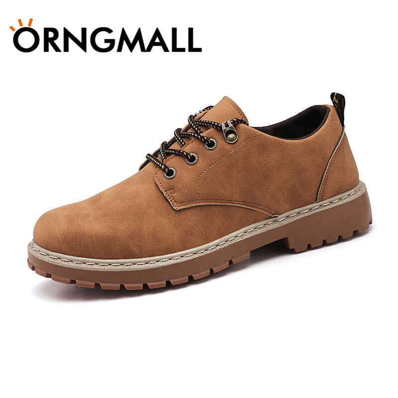 Fashion Shoes ORNGMALL Men Leather Oxford Shoes Thick Bottom Platform Shoes Korean Shoes Ankle Boot