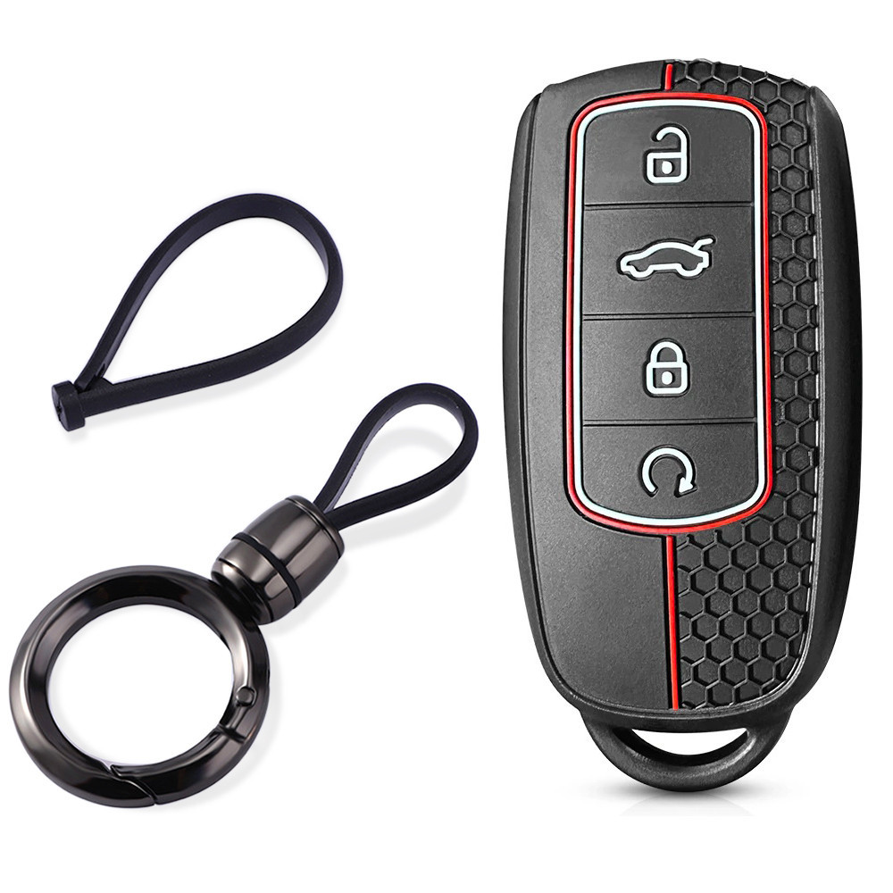 Chery Tigo 7 8 Pro Max Tigo 7 8 Plus Arrizo 5 Plus Omoda C5 พวงกุญแจซิลิโคนสําหรับกุญแจรถอุปกรณ์เสริ