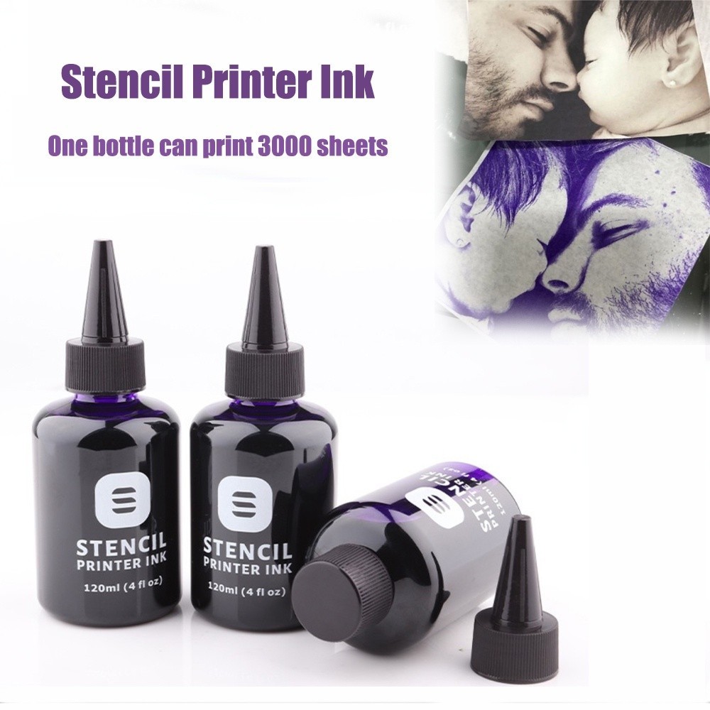 Tattoo Stencil พิมพ์หมึก 4oz Transfer Tracing กระดาษ A4 Inkjet Transfer เครื่องเฉพาะหมึก Tattoo อุปก