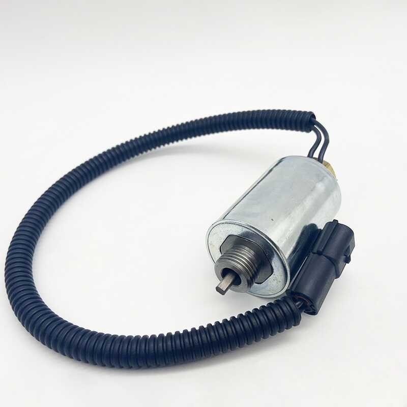 ❤ Doosan Daewoo Excavator Parts Dh55 Dh60-7 Pilot Safety Lock Rotary Solenoid Vae Dh60-5 12V 24V