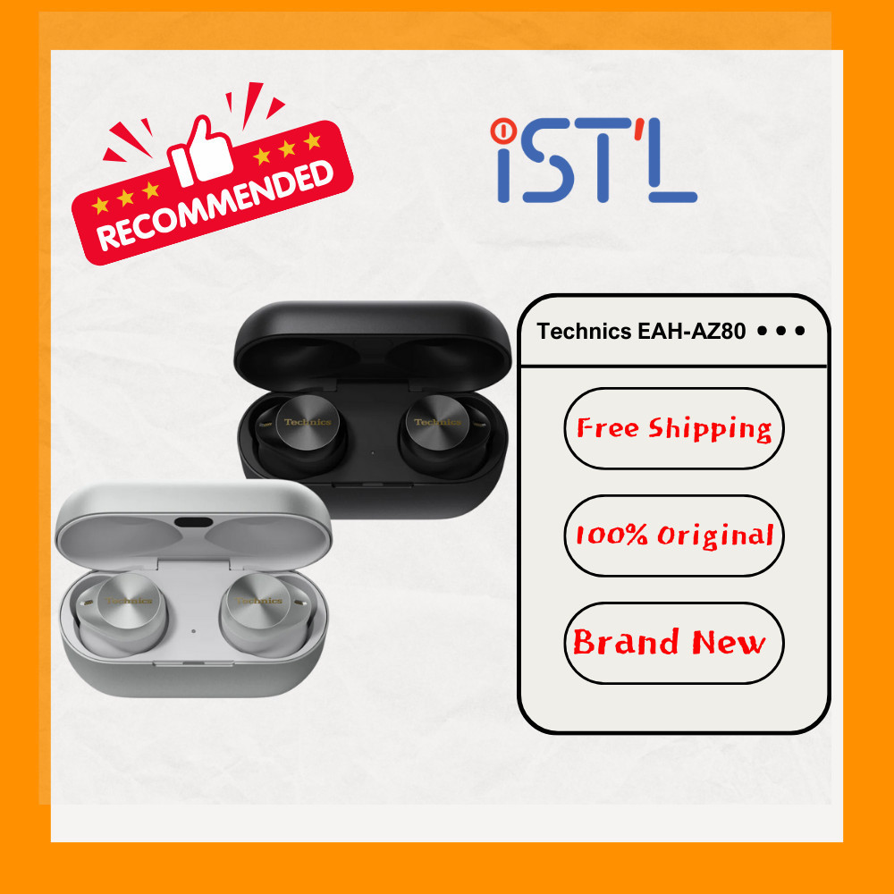 Technics EAH-AZ80 Noise Cancelling True Wireless Bluetooth Earphones