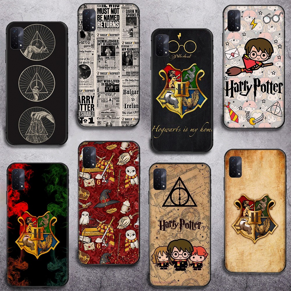 ฟิล์มเคลื่อนไหว Harry Potter สําหรับ OPPO Reno 2 A78 A58 A38 A18 A1 A98 F23 เคสโทรศัพท์ TPU ฝาครอบป้องกันแบบนุ่ม
