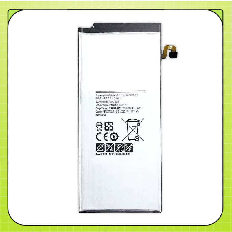 For Samsung GALAXY A8 A8000 A800F A800S A800YZ EB-BA800ABE 3050mAh Replacement Battery