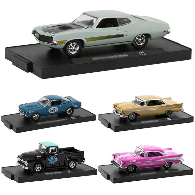 M2 hine 1/64 Ford Alloy Car Diecast ของเล่นจําลองยานพาหนะโลหะรุ่นของเล่นสําหรับคอลเลกชัน