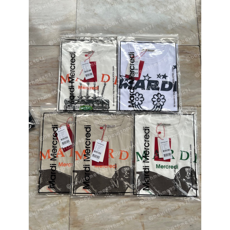 



 ♞พร้อมส่ง  เสื้อ mardi mercredi ของแท้