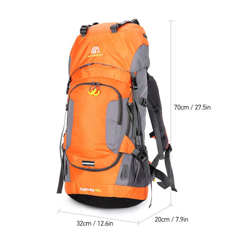 60L 【Fast Shipping】LIXADA Waterproof Hiking Camping Mountain Climbing Cycling Backpack Outdoor Sp