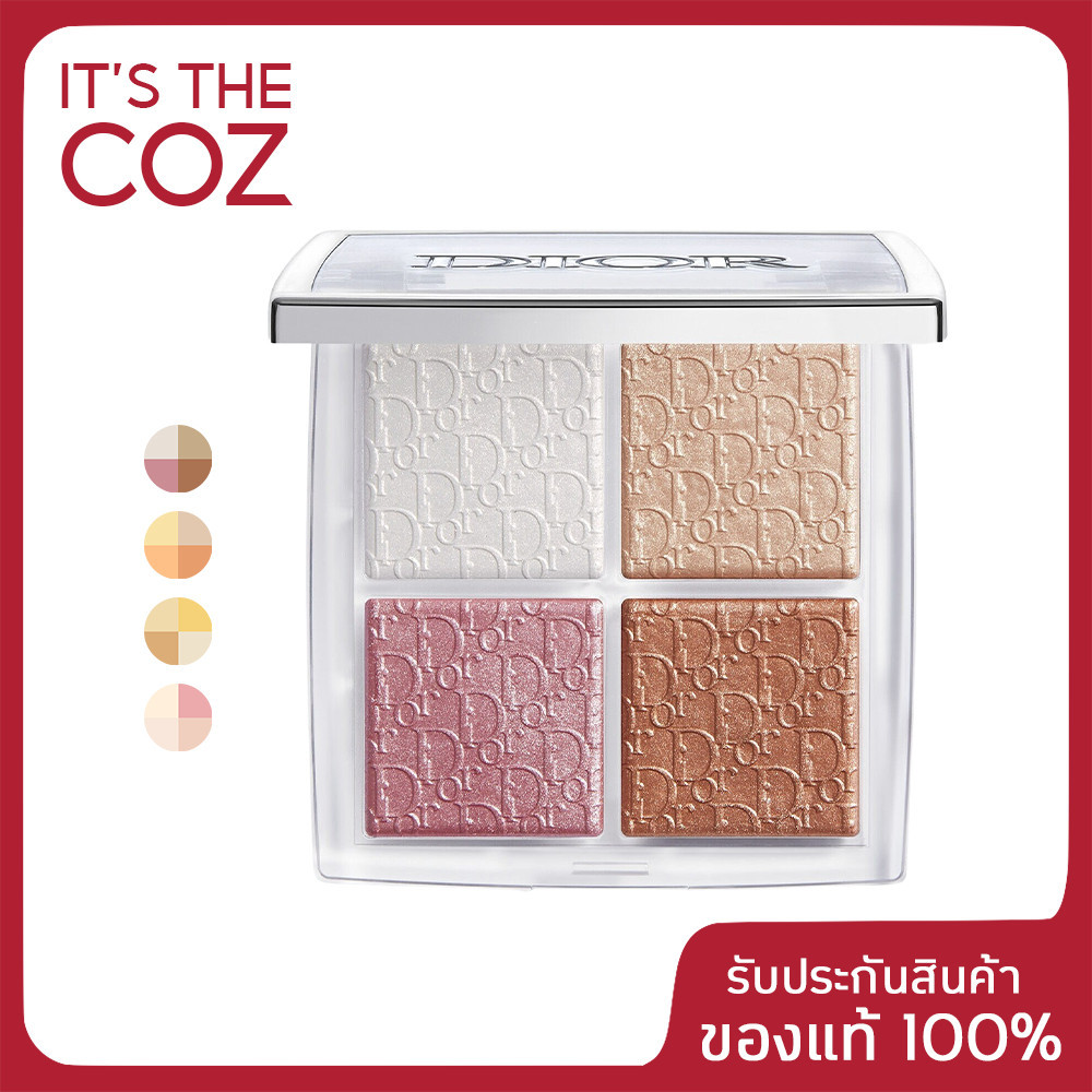 ♞,♘พร้อมส่ง DIOR BACKSTAGE Glow Face Palette - Highlight & Blush ของแท้ ฉลากสคบ. ไทย