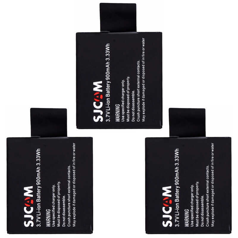 ➧ ใหม่ SJCAM Sj4000 Eken H9 Git-Lb101 GIT Sj5000 Sj6000 Sj7000 Sj8000 Sj9000 แบตเตอรี