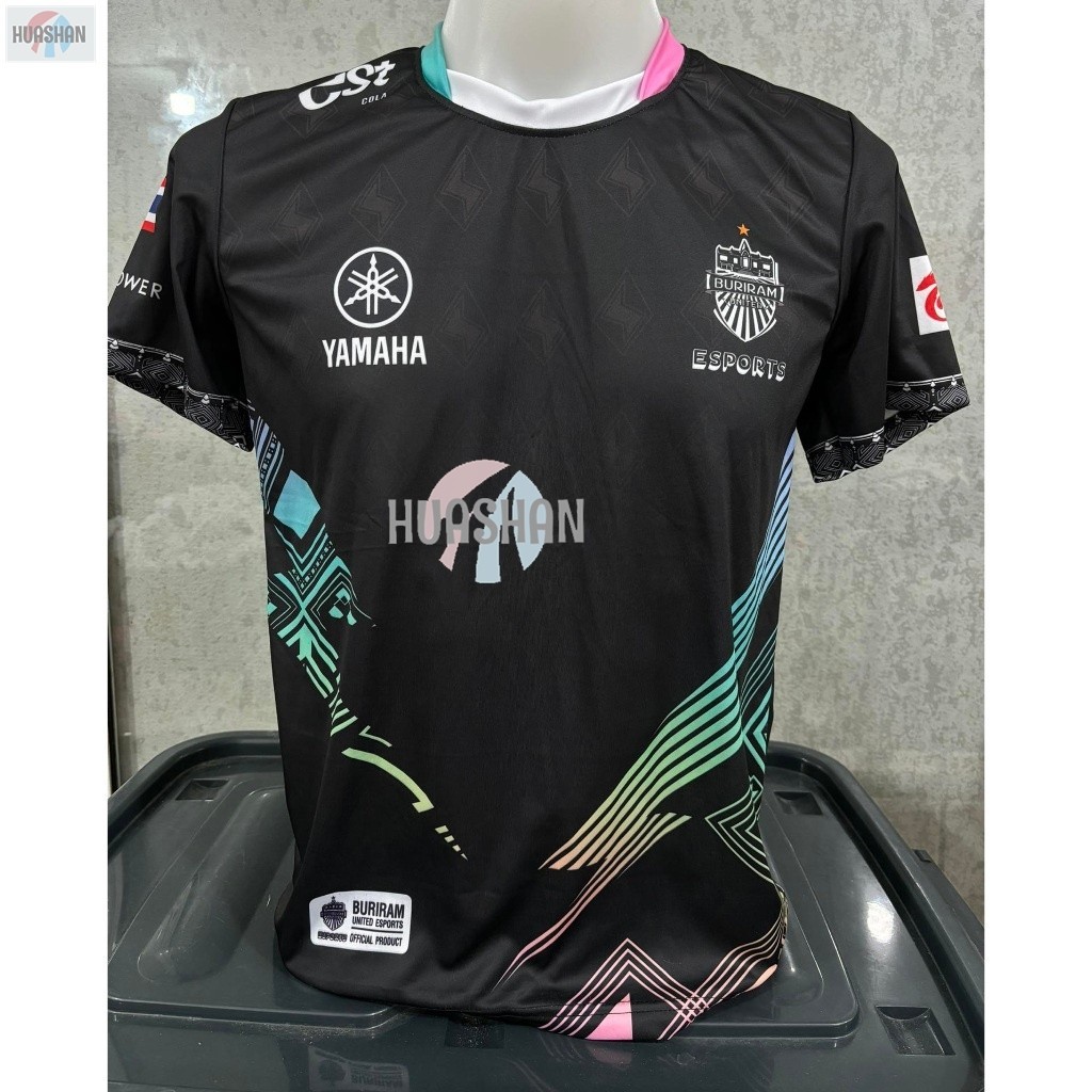 เสื้อE-sport ROV,Free fire ทีม burirum united esport ปี 2024