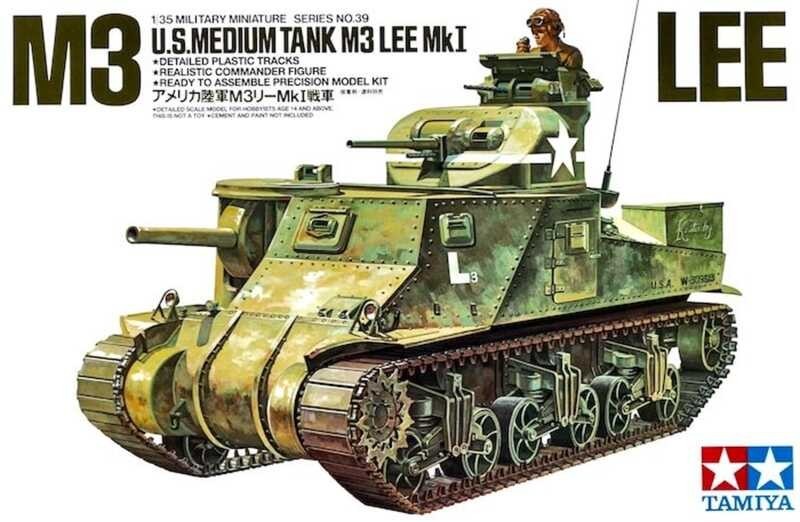 ➧ พลาสติก โมเดล ประกอบ TAMIYA สเกล 1/35 M3 Lee(Ta-35039)