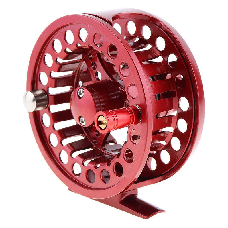 Full Metal Fly Fishing Reel 5/6 WT 2+1Bb Max Drag 5Kg / 11Lb Large Arbor Casting Former Ice-Reel Ice