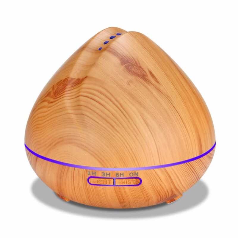 Essential รีโมทคอนโทรลความชื้น Oil Diffuser 7สี LED Humidificador 300Ml 500Ml Ultrasonic Aroma Diff