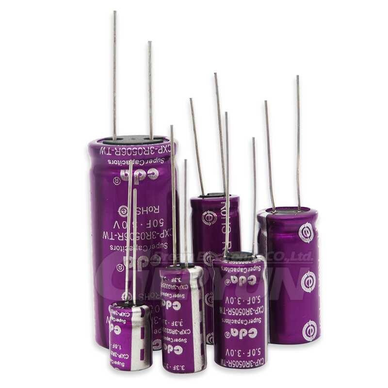 1Pcs Super Farad Capacitor 3.0V CDA 3V 1F 2.0F 3.3F 5F 7F 10F 15F 20F 25F 30F 50F 60F 100F 120F