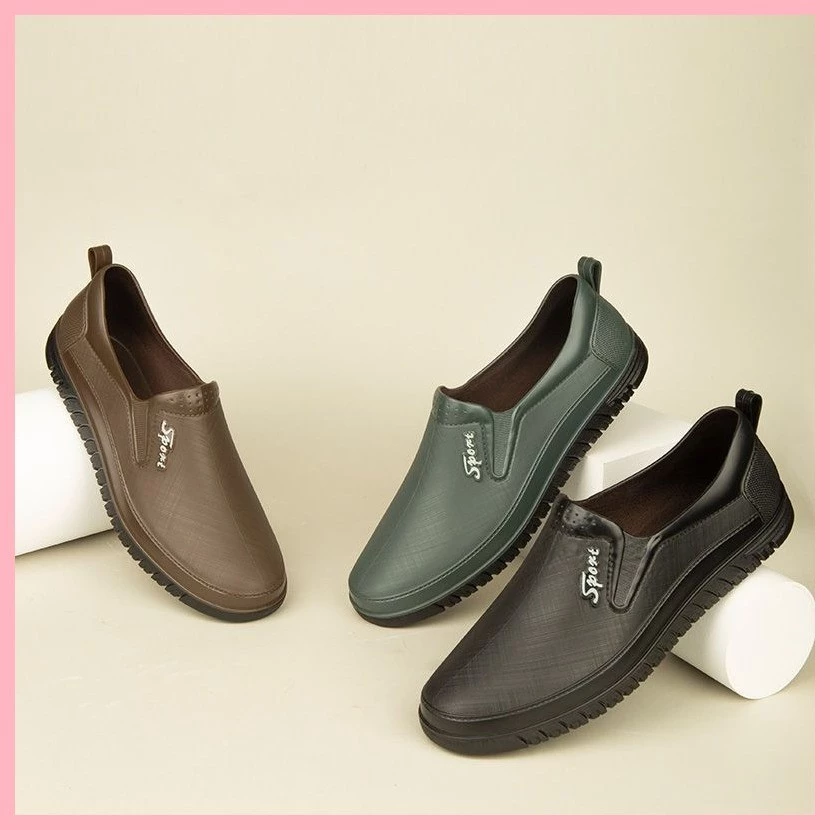 GUYN รองเท้าลุยกลางแจ้ง Low Top รองเท้ากันฝนผู้ชาย รุ่น 29 thumbnail 3