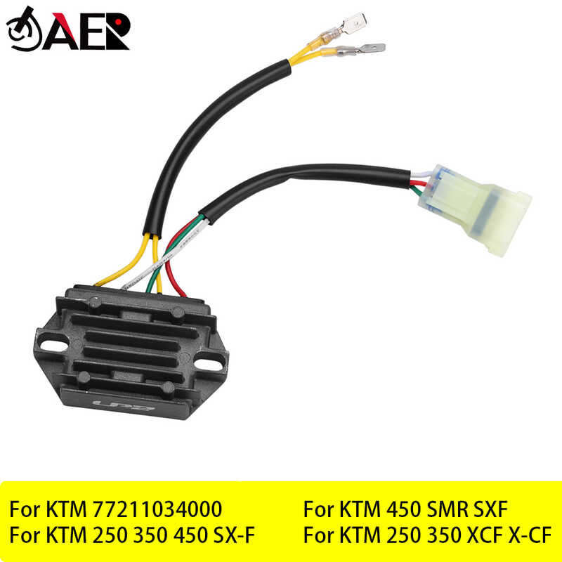 12V แรงดันไฟฟ้า Rectifier SXF SMR 450 Sx-F 77211034000 Regulator สำหรับ KTM 250 350 XCF X-Cf