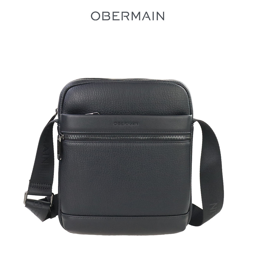 Obermain OBC452P4 กระเป ๋ าสะพายหนังสังเคราะห ์ ผู ้ ชาย 24ซม. x 21ซม. x 8ซม
