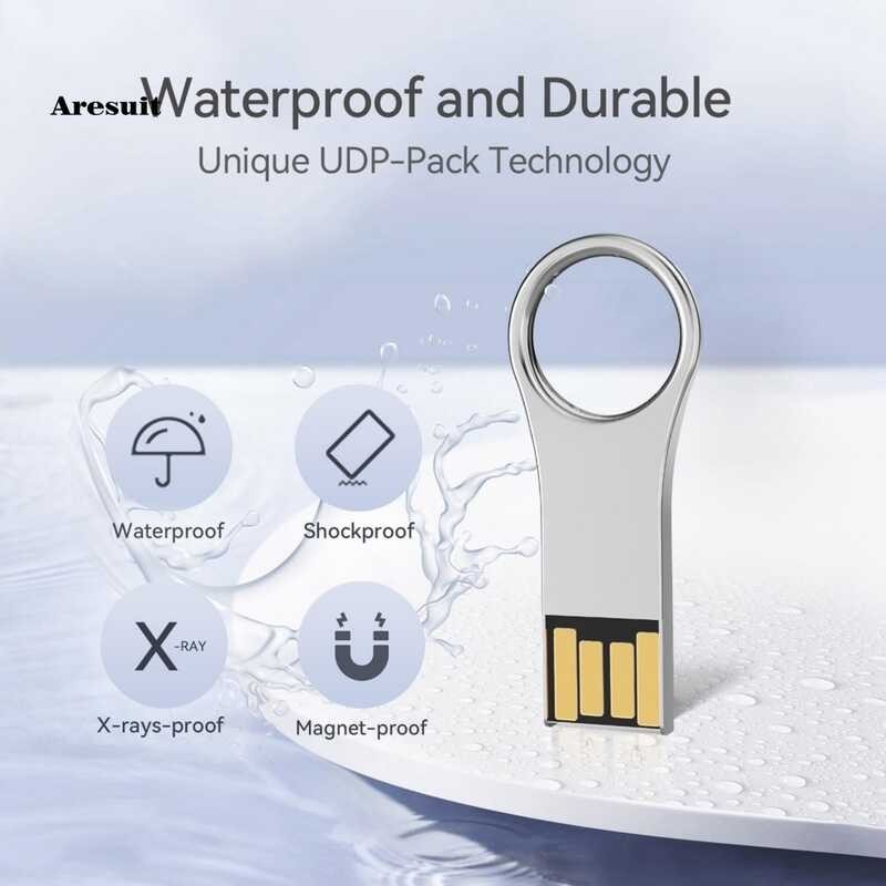 [HOT ❀ FGFDGFDG 118] 【Aresuit】 Wear-resistant Waterproof High-speed 1tb/2tb Car U Disk Portable M