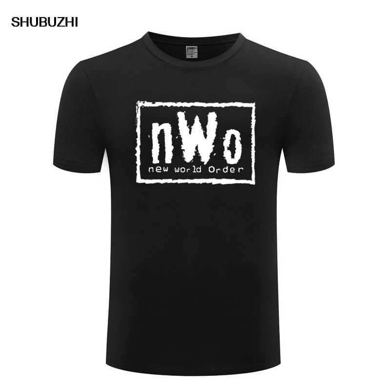 ❤️ NWO เสื้อยืดมวยปล้ำเสื้อกั๊ก Lwo Elite Wolfpac S- 4Xl ฤดูร้อ