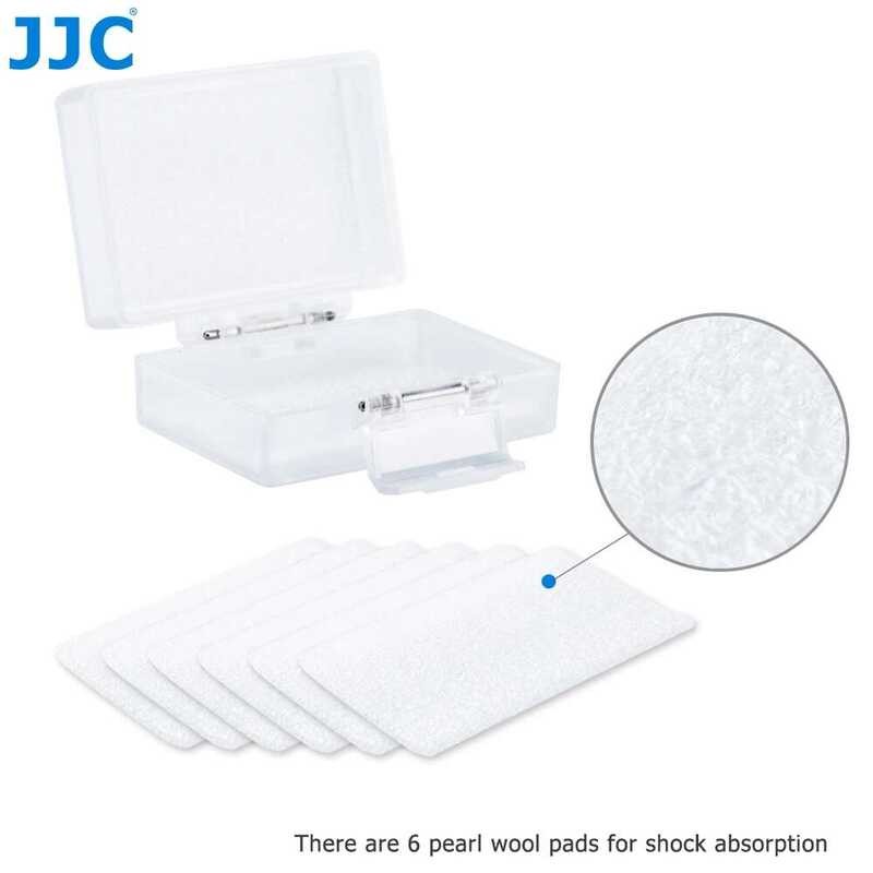 ❤️ JJC Water-Resistant Camera Battery Case DSLR Universal Box For Canon Sony Fuji Nikon Olympus