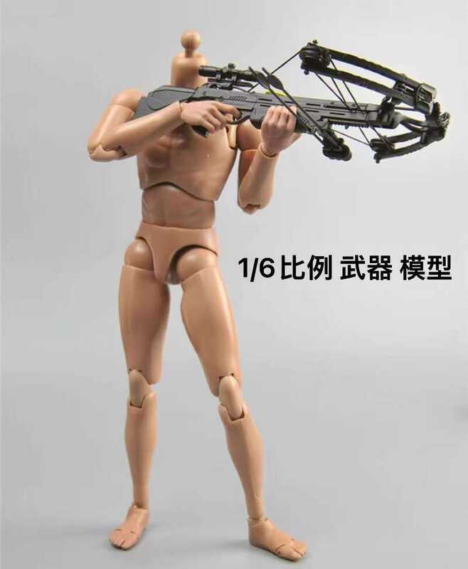 ZYTOYS 1: 6 ZY15-24 Compound Crossbow Arrow Gun สำหรับทหารและมนุษย์