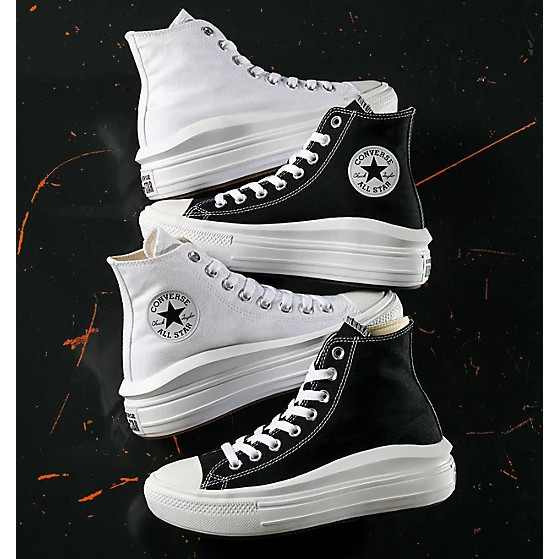♞,♘พร้อมส่ง!! Converse รองเท้าผ้าใบ Chuck Taylor All Star Move Platform Hi ลิขสิทธิ์แท้ 100%