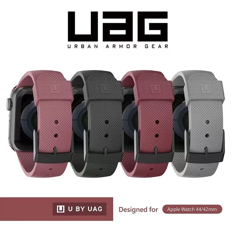 ใหม่ล่าสุด!!!! Uag [U by UAG] สายนาฬิกาข้อมือซิลิโคน สําหรับ Apple Watch iWatch Series 1 2 3 4 5 6