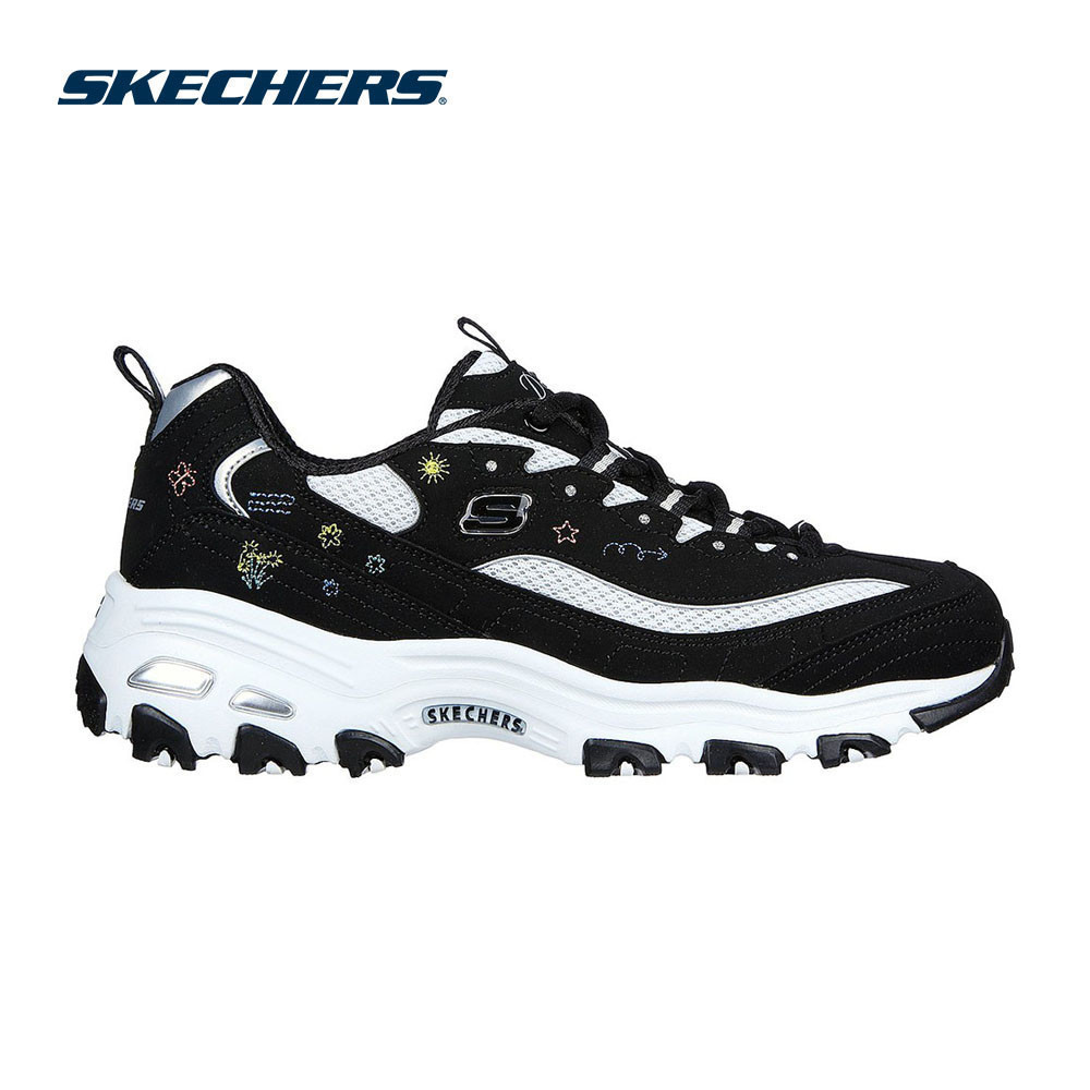 Skechers สเก็ตเชอร์ส รองเท้า ผู้หญิง Sport D'Lites 1.0 Shoes - 896155-BKW