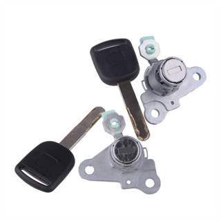 กระบอกล็อคประตูด้านหน้าซ้ายและขวาพร้อมกุญแจ 2 ปุ่ม Fit สําหร…