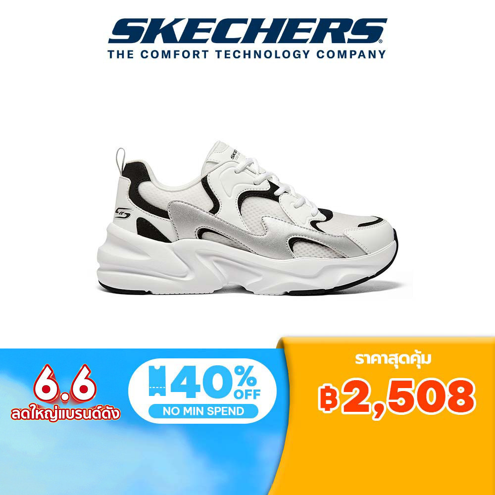 Skechers สเก็ตเชอร์ส รองเท้า ผู้ชาย BOB'S Sport Bobs Bamina 2 Shoes - 118321-WBKS