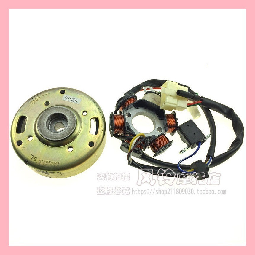 เหมาะสําหรับ Honda DIO50 17/18/27/28 ZX34/35 คอยล ์ จุดระเบิดแม ่ เหล ็ กมอเตอร ์ Coil Stator
