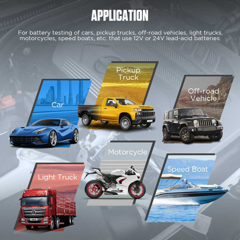 ❤ AUTOOL เครื่องทดสอบแบตเตอรี่รถยนต์ Bt60,เครื่องวิเคราะ