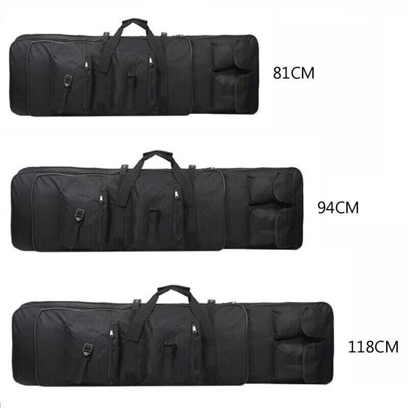 118cm 81cm 94cm Tactical Hunting Army Carry Square Bag Shoulder Strap Case Protection Nylon Backpac