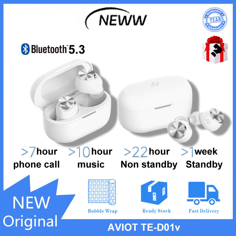 Aviot TE-D01v True Wireless ลดเสียงรบกวนในหู คุณภาพเสียง HIFI