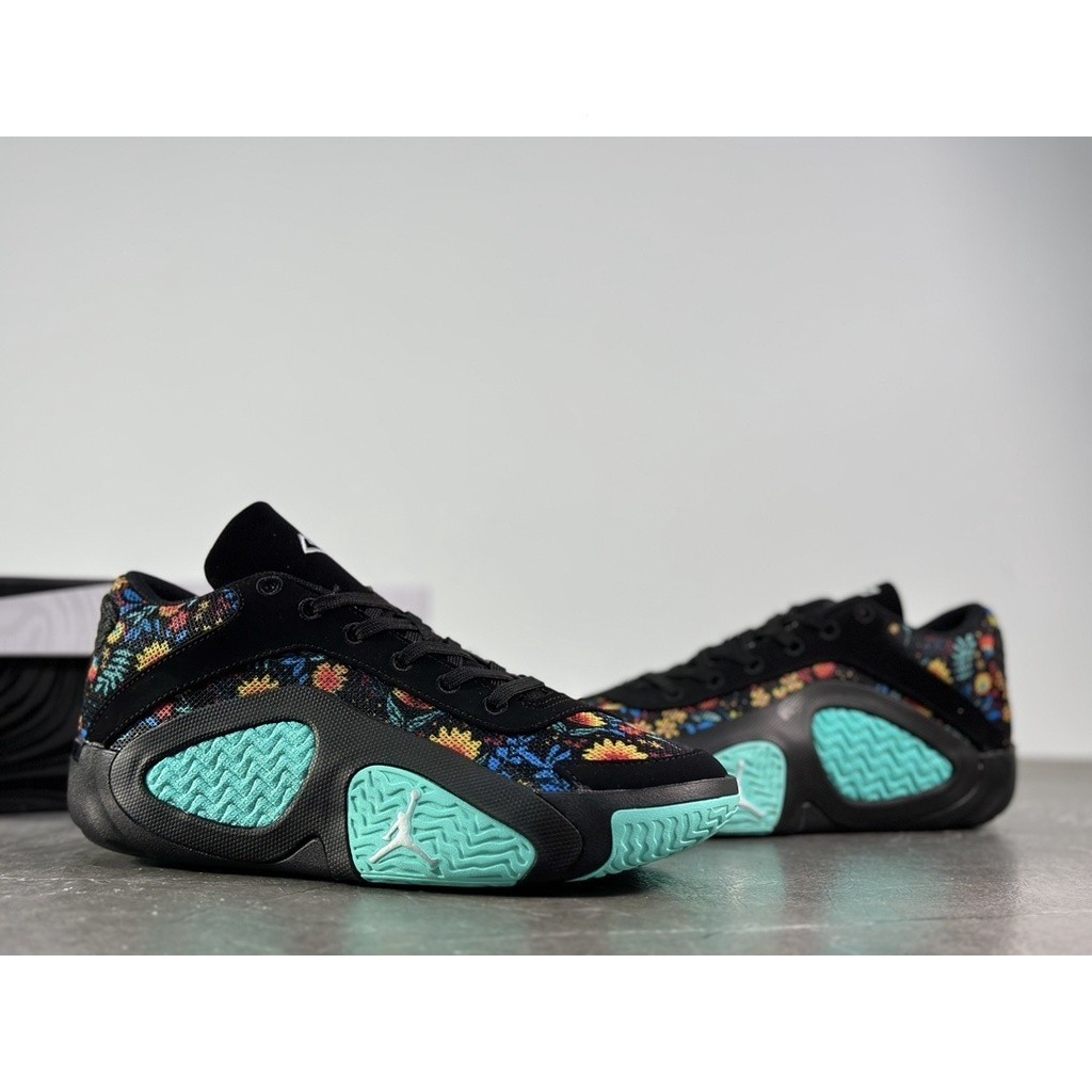 รองเท้าผ้าใบบาสเก็ตบอลระบายอากาศ Jordan Tatum 2 Jordan แท้ 100%