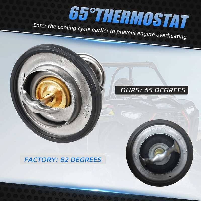 ❤️ ชุดอัปเกรดเทอร์โมสตัทสำหรับ1000สำหรับ Pol RZR XP 1000 Xp1