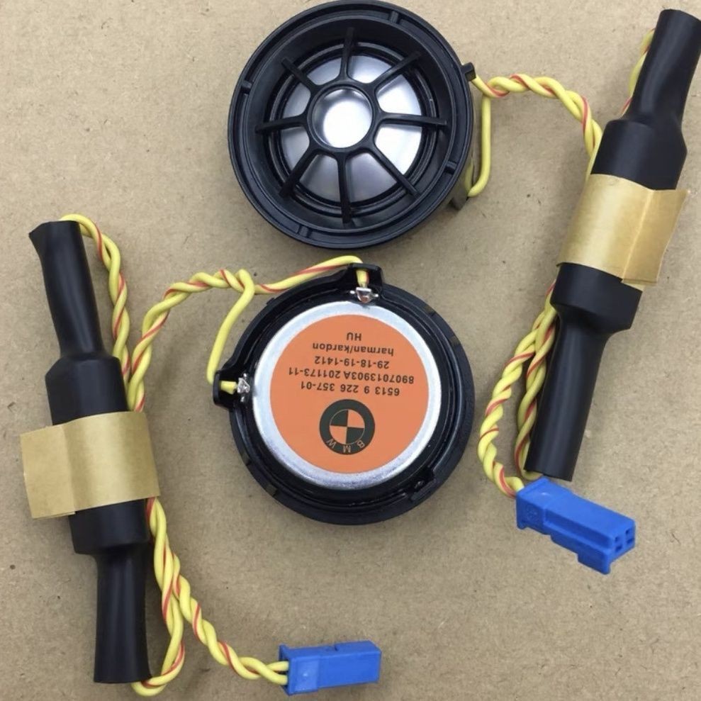 BMW สำหรับ Harman Kardon Horn ทวีตเตอร์เสียงเดิมการติดตั้งแบบไม่ทำลายเสียงรถยนต์ทวีตเตอร์ Retrofit