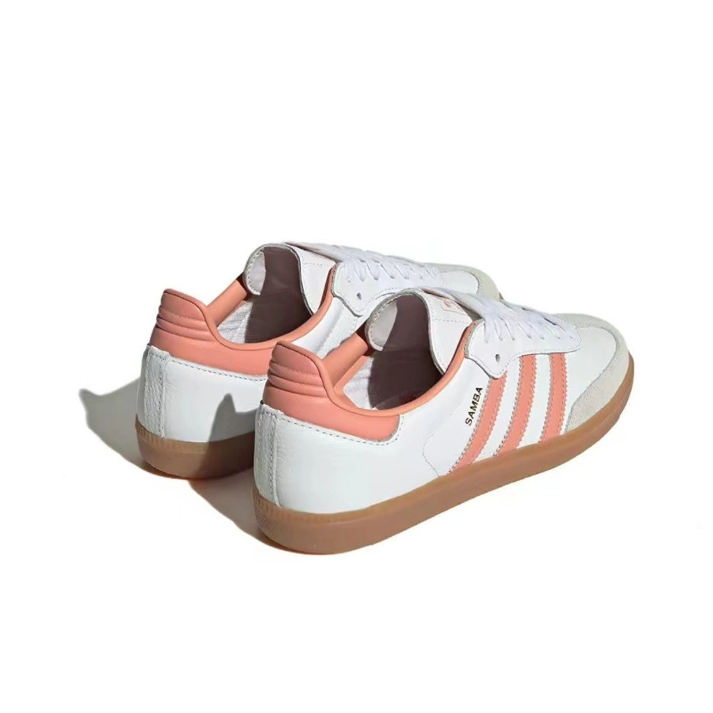 



 ♞Adidas originals Samba OG รองเท้าผ้าใบ กันลื่น ทนต่อการสึกหรอ สีขาว สีชมพู สําหรับผู้หญิง