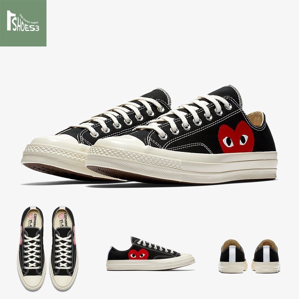 



 ♞,,[Pre-Order] Converse x Play Comme des Garcons Chuck 70 Ox  true รองเท้า sports