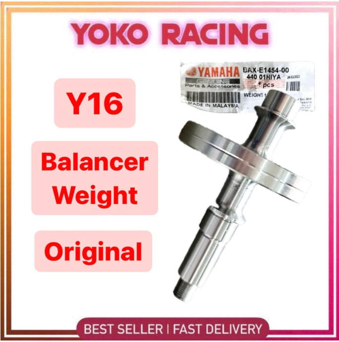 Yamaha Y16 ZR Y16ZR Balancing Weight Engine Balancer Weight Comp Shaft Engin Enjin BAX-E1454-00 / B5