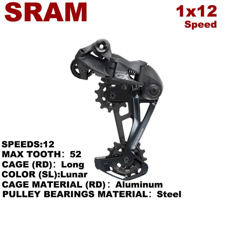 ❤ 2020ใหม่sram GX NX SX Eagle Erailleurด้านหลัง12ความเร็วจักรยานเสื