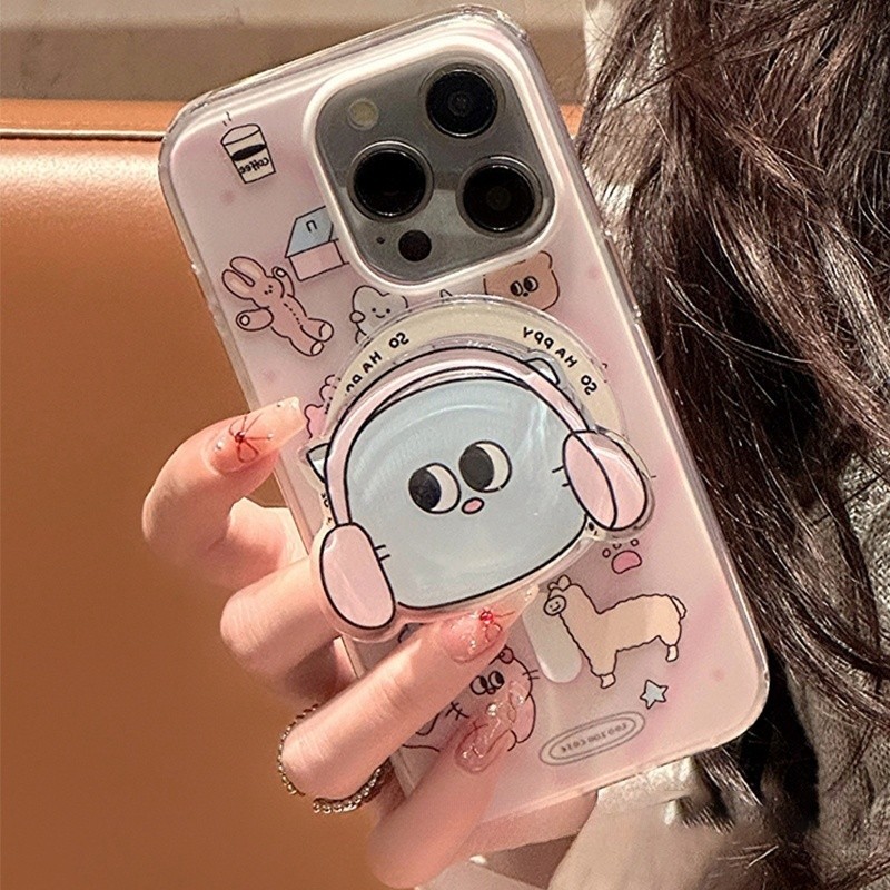 CX35 For iPhone 17 16 15 14 13 12 11 Pro Max Mini XS Max XR X 7 8 Plus SE2 SE3 With magnetic stand P