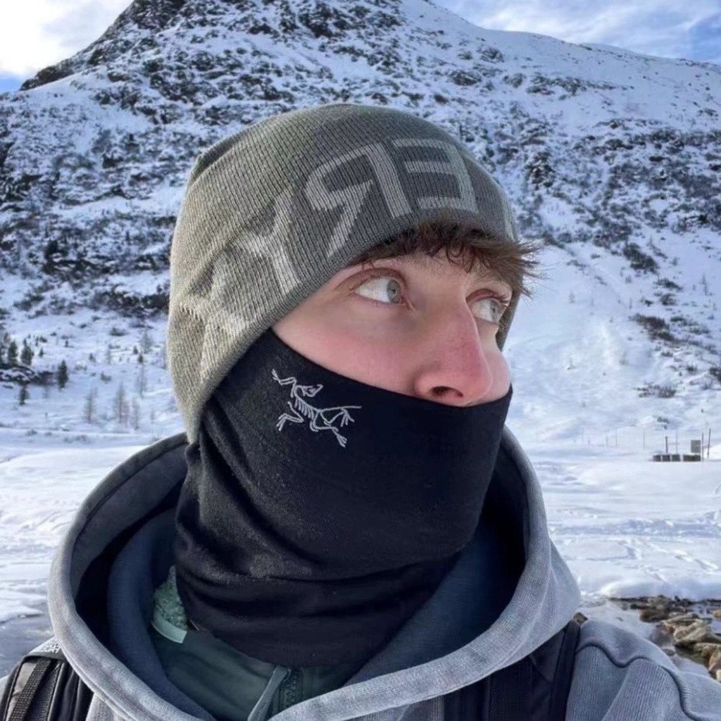 ผ้ากันเปื้อนขนนก!ผ้าพันคอ ให้ความอบอุ่น ป้องกันความหนาว เหมาะกับใส่เล่นกีฬากลางแจ้ง ขี่จักรยาน แฟชั