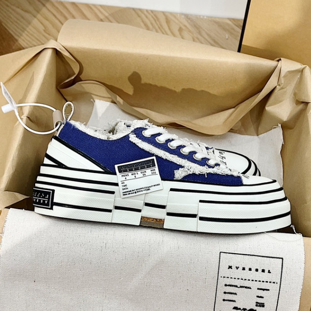 Xvessel Retro แฟชั ่ น deconstructed splicing สบาย Unisex ขอทานขนมปังรองเท ้ า-xVE95