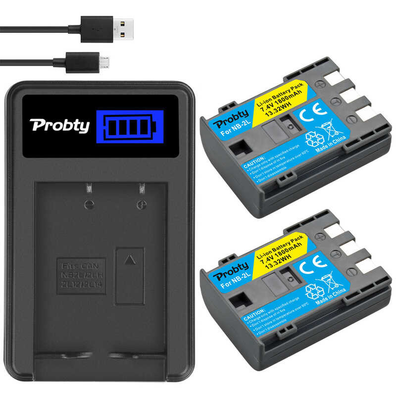 ➧ CANON แบตเตอรี่และเครื่องชาร์จ 350D / 400D Xti Nb-2Lh Nb-2L N ดิจิ