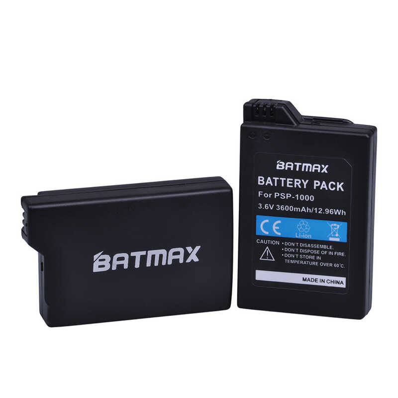 ➧ Batmax 3600Mah Bateria สำหรับ Sony Psp1000 (100110021003100410051006)