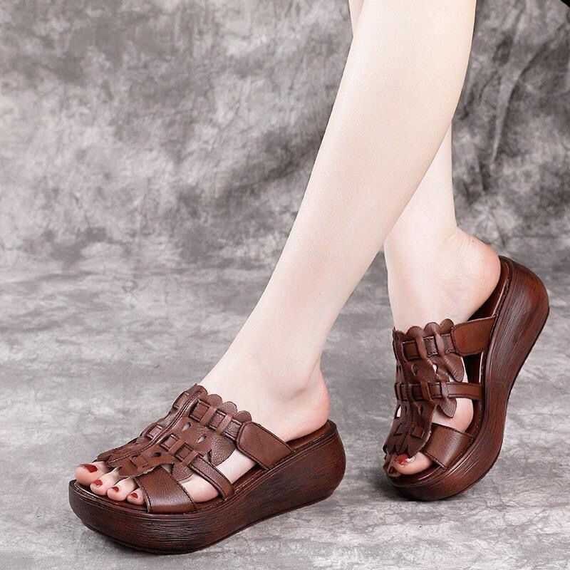 Wedges Slippers Korean Shoes For Women Platform Sandals INS 092818
